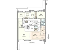 【神奈川県/横浜市泉区緑園】サン・ステージ緑園都市東の街2番館 間取り図