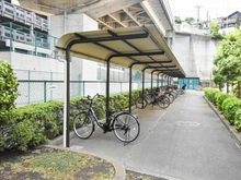 【神奈川県/横浜市旭区鶴ケ峰】横浜鶴ヶ峰ビューハイツ 駐輪場