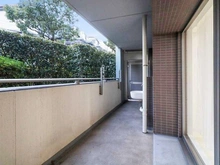 【神奈川県/横浜市港南区日野】クイーンズガーデン サウスコートレジデンス バルコニー