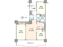 【東京都/八王子市寺町】レールシティ八王子 間取り図
