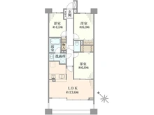【神奈川県/川崎市中原区下小田中】武蔵中原ガーデンハウス 間取り図