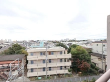 【東京都/大田区北千束】北千束スカイマンション 眺望：バリコニーから