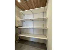 【神奈川県/藤沢市片瀬海岸】片瀬東映マンション 収納：キッチン

