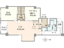 【神奈川県/藤沢市片瀬海岸】片瀬東映マンション 間取り図