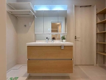 【神奈川県/藤沢市片瀬海岸】片瀬東映マンション 洗面所