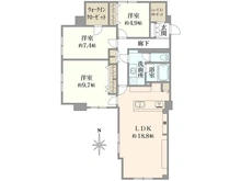 【神奈川県/藤沢市片瀬海岸】片瀬東映マンション 間取り図