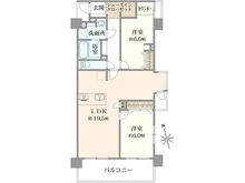 【神奈川県/大和市下鶴間】中央林間南パーク・ホームズ 間取り図