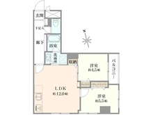 【東京都/武蔵野市境南町】ダイアパレス武蔵境I 間取り図