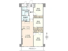 【東京都/大田区東矢口】さんろーどダイヤモンドマンション 間取り図