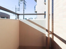 【神奈川県/川崎市高津区溝口】朝日クレス・パリオ溝の口 バルコニー：キッチン側