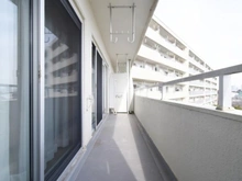 【神奈川県/川崎市多摩区堰】メゾンドール多摩川 バルコニー