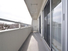 【神奈川県/川崎市多摩区堰】メゾンドール多摩川 バルコニー