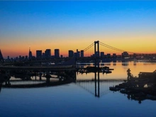 【東京都/港区港南】ベイクレストタワー 眺望：バルコニーから（※天候による）