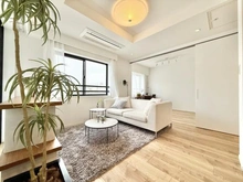 【東京都/品川区西大井】アデニウム大森山王 リビング・ダイニング：※家具・調度品は販売価格に含まれておりません