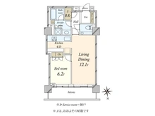 【東京都/港区港南】コスモポリス品川 間取り図