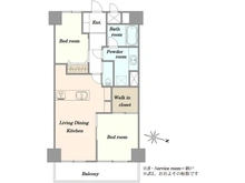 【東京都/品川区東品川】ニューライフ品川 間取り図