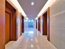 【東京都/港区港南】ベイクレストタワー 共用部：エレベーターホール1階部分