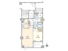 【東京都/新宿区若葉】パークハウス四谷 間取り図