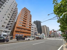 【東京都/港区三田】トーア三田ガーデン 外観：写真中央左