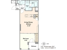 【東京都/港区西麻布】菱和パレス西麻布 間取り図
