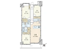 【東京都/港区赤坂】ライオンズマンション乃木坂 間取り図