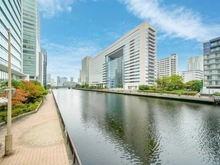 【東京都/港区港南】ワールドシティタワーズ　アクアタワー 高浜運河（現地より約80m）：