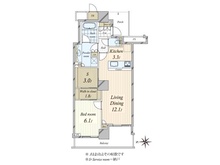 【東京都/港区港南】ワールドシティタワーズ アクアタワー 間取り図