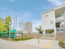 【東京都/港区港南】ワールドシティタワーズ キャピタルタワー 港南中学校（現地より約310m）