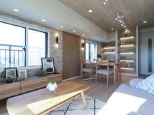 【東京都/大田区大森西】マイキャッスル大森町エクセレントステージ リビング・ダイニング：※家具調度品等は販売価格に含まれておりません