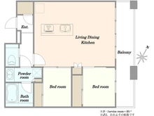 【東京都/港区芝浦】芝浦アイランドグローヴタワー 間取り図