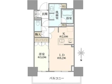 【大阪府/大阪市中央区久太郎町】ローレルタワー堺筋本町 間取り図