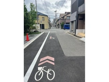 【京都府/京都市上京区主税町】プラウド京都二条城 前面道路
