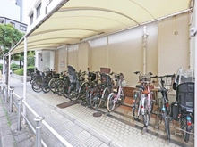 【大阪府/大阪市天王寺区上本町】ハイネス上本町 駐輪場