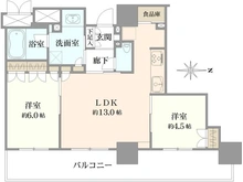 【大阪府/大阪市中央区東心斎橋】ブランズタワー・ウェリス心斎橋NORTH 間取り図