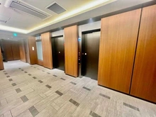 【大阪府/大阪市天王寺区東高津町】プレミストタワー大阪上本町 共用部：エレベーターホール