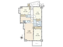 【東京都/江東区北砂】キャニオングランデ大島 間取り図