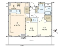 【東京都/江戸川区平井】プラウドタワー平井 間取り図