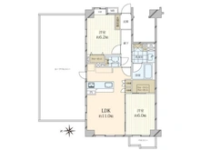 【東京都/江東区亀戸】コンポ―ゼ亀戸 間取り図
