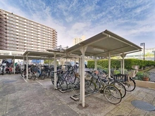 【東京都/江東区大島】東大島ファミールハイツ 1号棟 駐輪場