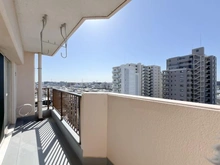 【千葉県/船橋市本中山】クレール中山 バルコニー