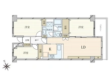 【東京都/葛飾区柴又】ガーデンプラザ柴又弐番館 間取り図