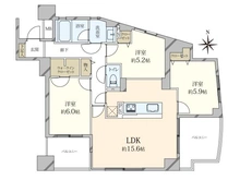 【東京都/江東区亀戸】マークス亀戸 間取り図