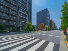 【東京都/江東区東砂】ライオンズ東大島リバーフィールド 前面道路