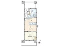 【東京都/北区滝野川】ダイアパレスグランデージ板橋 間取り図