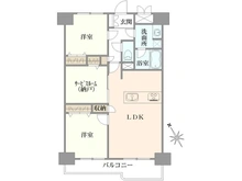【東京都/江東区南砂】フドウ東陽町ハイツ 間取り図