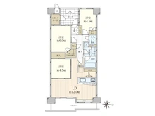 【東京都/江東区大島】サンクタス大島EX 間取り図