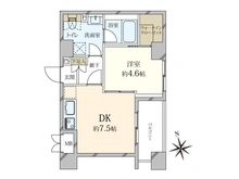 【東京都/江東区亀戸】レヴィ亀戸 間取り図