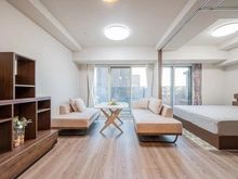 【東京都/江東区亀戸】プラウドタワー亀戸クロス ブライトタワー リビング・ダイニング：(右)洋室