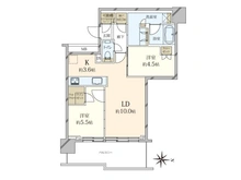 【東京都/江東区亀戸】プラウドタワー亀戸クロス ブライトタワー 間取り図