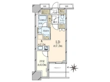 【東京都/江東区亀戸】プラウドタワー亀戸クロス ゲートタワー 間取り図